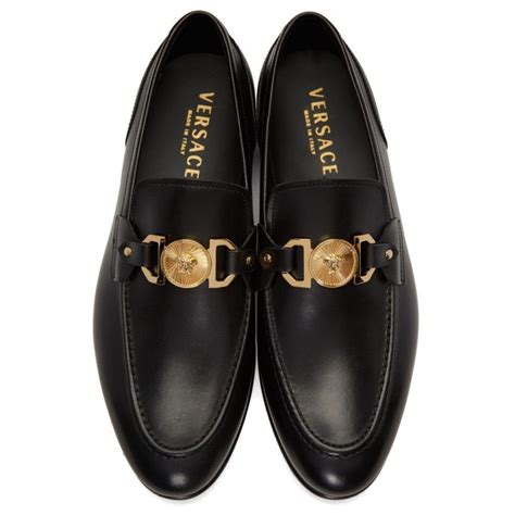 versace collection men's formal loafer